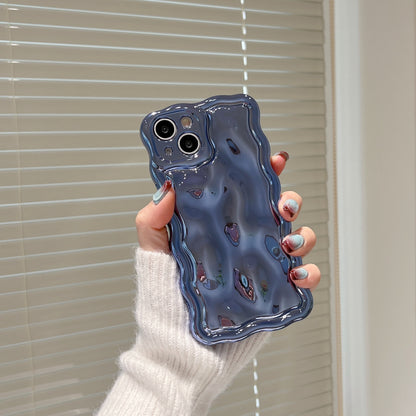 Niche Wind Wave Shell iPhone case