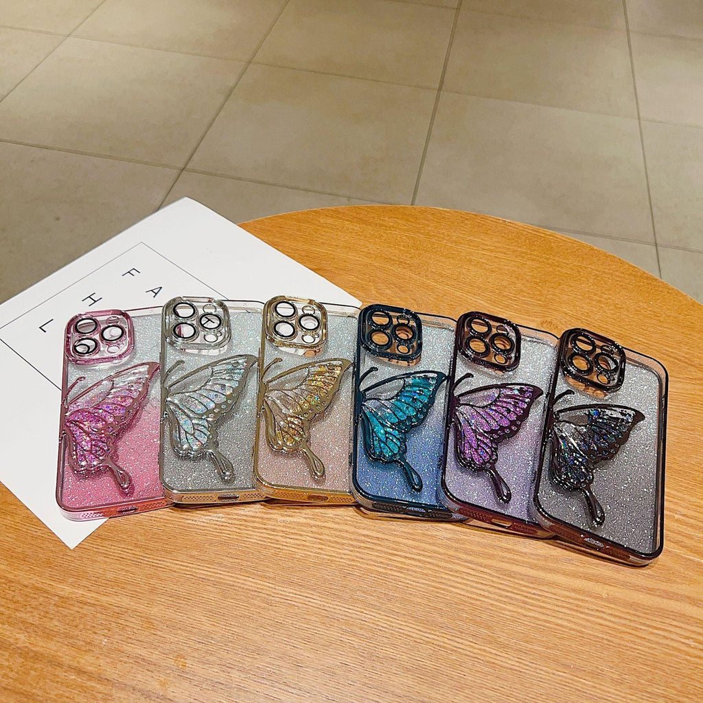 Glitter Meng Die Quicksand iPhone Case - Viexta