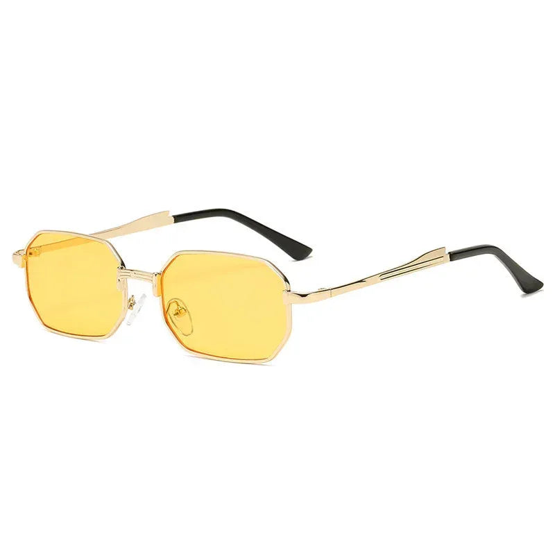 polygon-metal-sun-glasses - Viexta