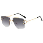 Fashion Simple Retro Square Sunglasses - Viexta