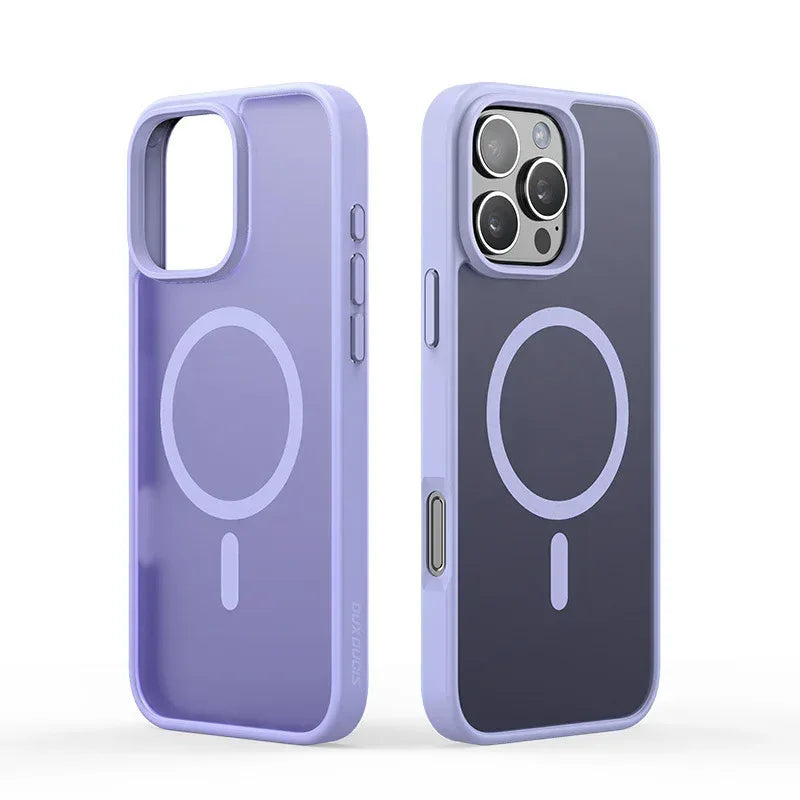 Magnetic Sense Full Cover Transparent iPhone Case - Viexta
