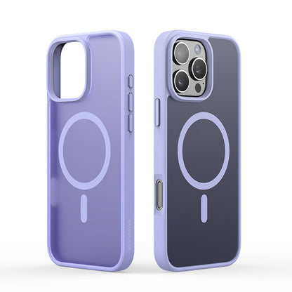 Magnetic Sense Full Cover Transparent iPhone Case