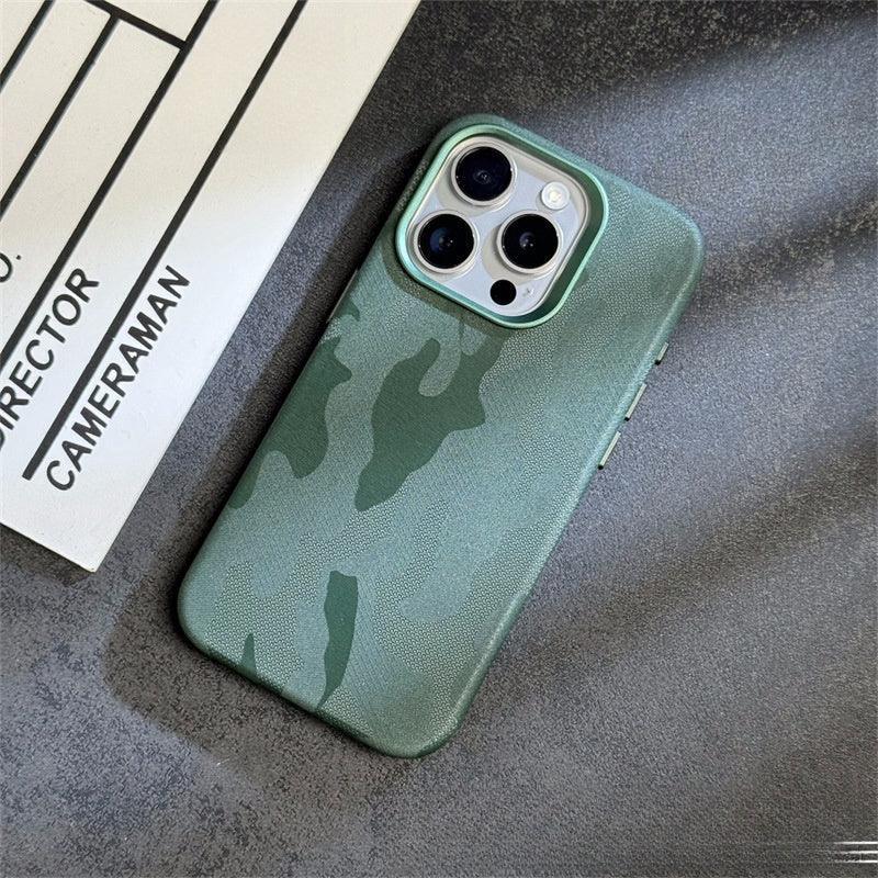 Camouflage Magnetic Drop-resistant iPhone Case - Viexta