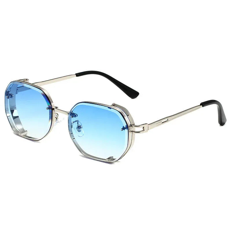 metal-edge-square-frame-sunglasses - Viexta