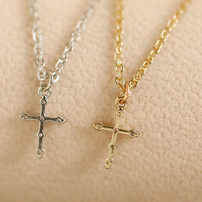 Cross Diamond Necklace