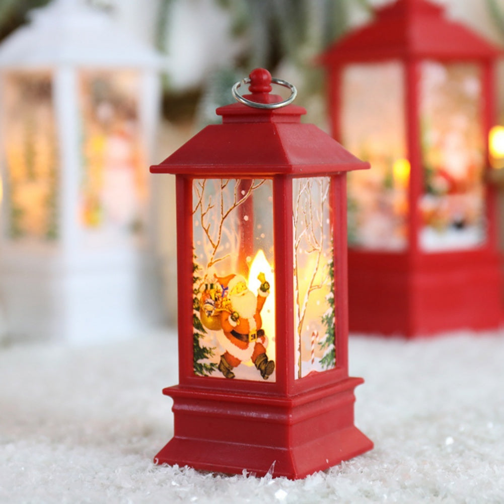 Christmas Candles Light Led Snow