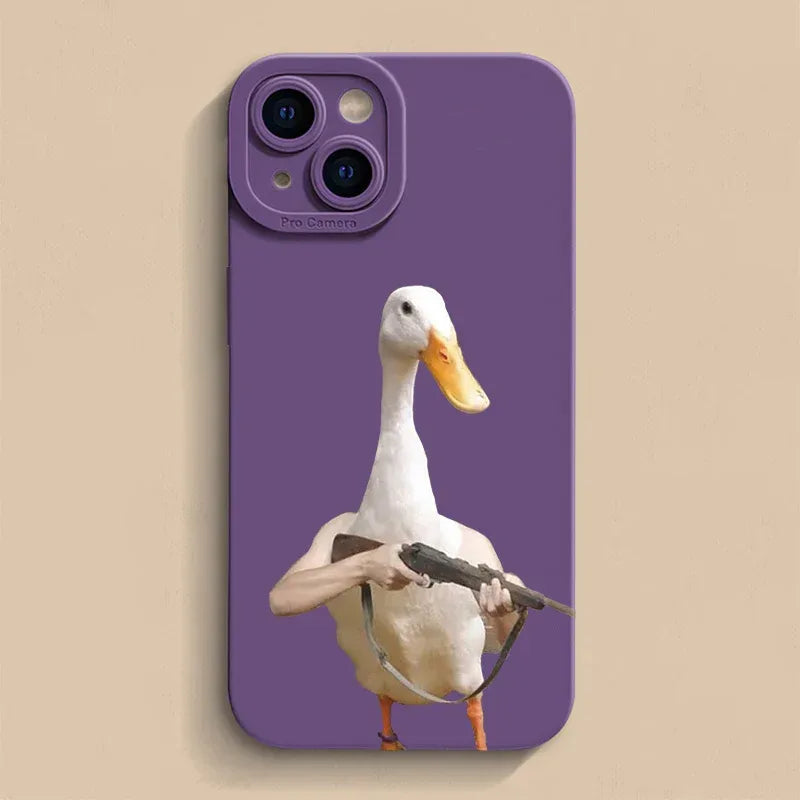 Anti-fall Funny Duck iPhone Case - Viexta