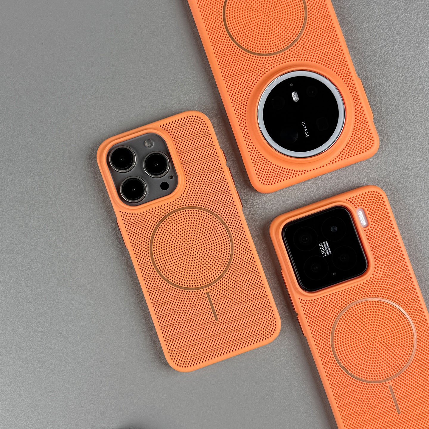 Heat Dissipating Thin Ring Magnetic iPhone Case