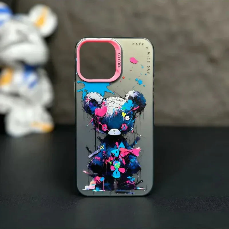 2d Cartoon iPhone Case - Viexta