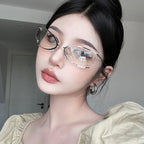 womens-fashion-cat-eye-hollow-sunglasses - Viexta