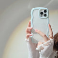 Candy Color Wave Border Mobile IPhone Case - Viexta