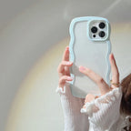 Candy Color Wave Border Mobile IPhone Case - Viexta