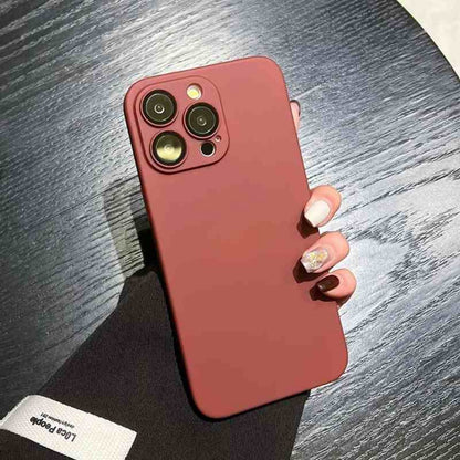 Solid Color Ultra-thin Frosted iPhone case