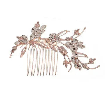 Bridal Hair Comb Rhinestone Korean Headdress Accessories - Viexta
