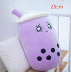 Fruit Drink Plush Stuffed Strawberry Boba Tea Cup Toy - Viexta
