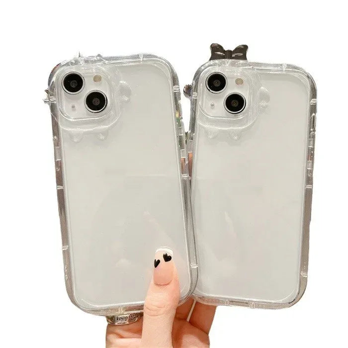 small-monster-transparent-iphone-case - Viexta