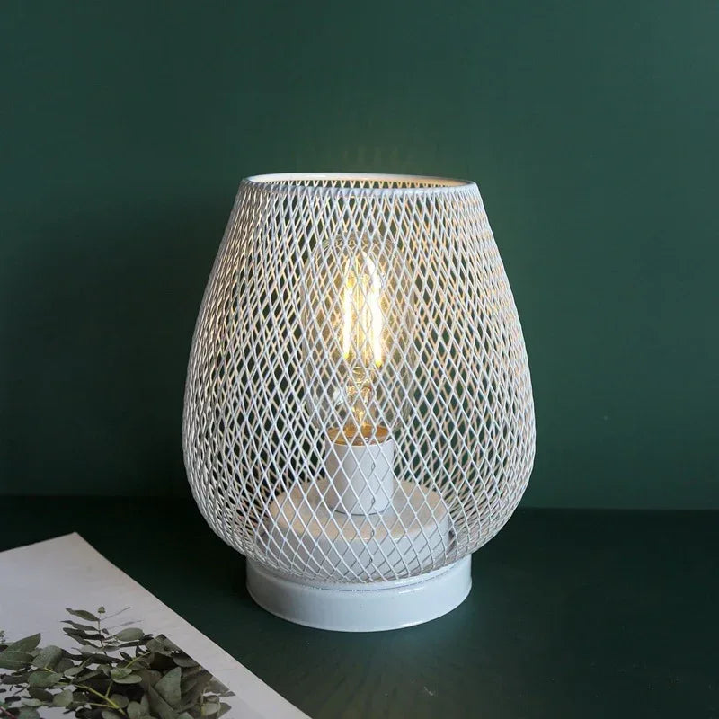 Iron Art Table Lamp - Viexta
