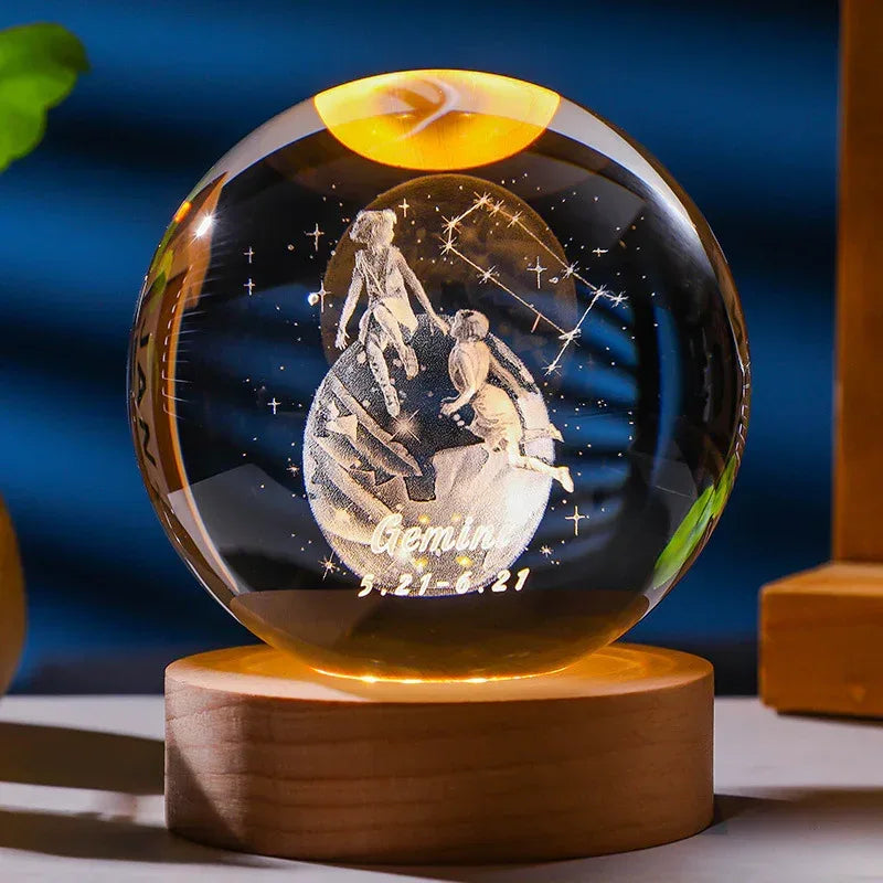 3D Constellation Crystal Ball - Viexta