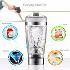 Electric Protein Shake/Stirrer with USB or battery