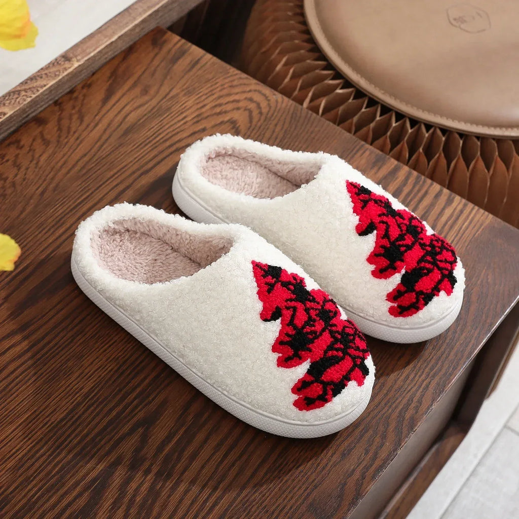 Christmas Tree Home Slippers - Viexta