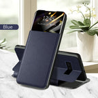 Pixel 6 Card Flip Protective Leather Case - Viexta