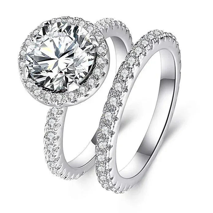 Classic Eight Hearts Arrows Carat Ring - Viexta
