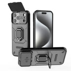 Battle Bear With Kickstand And Ring Holder iPhone case - Viexta