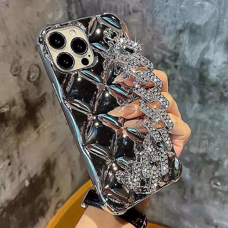 Rhinestone Braceleted iPhone Case - Viexta