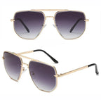 double-bridge-gradient-cut-sunglasses - Viexta