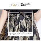 Light Socialite Jacquard Waist Dress