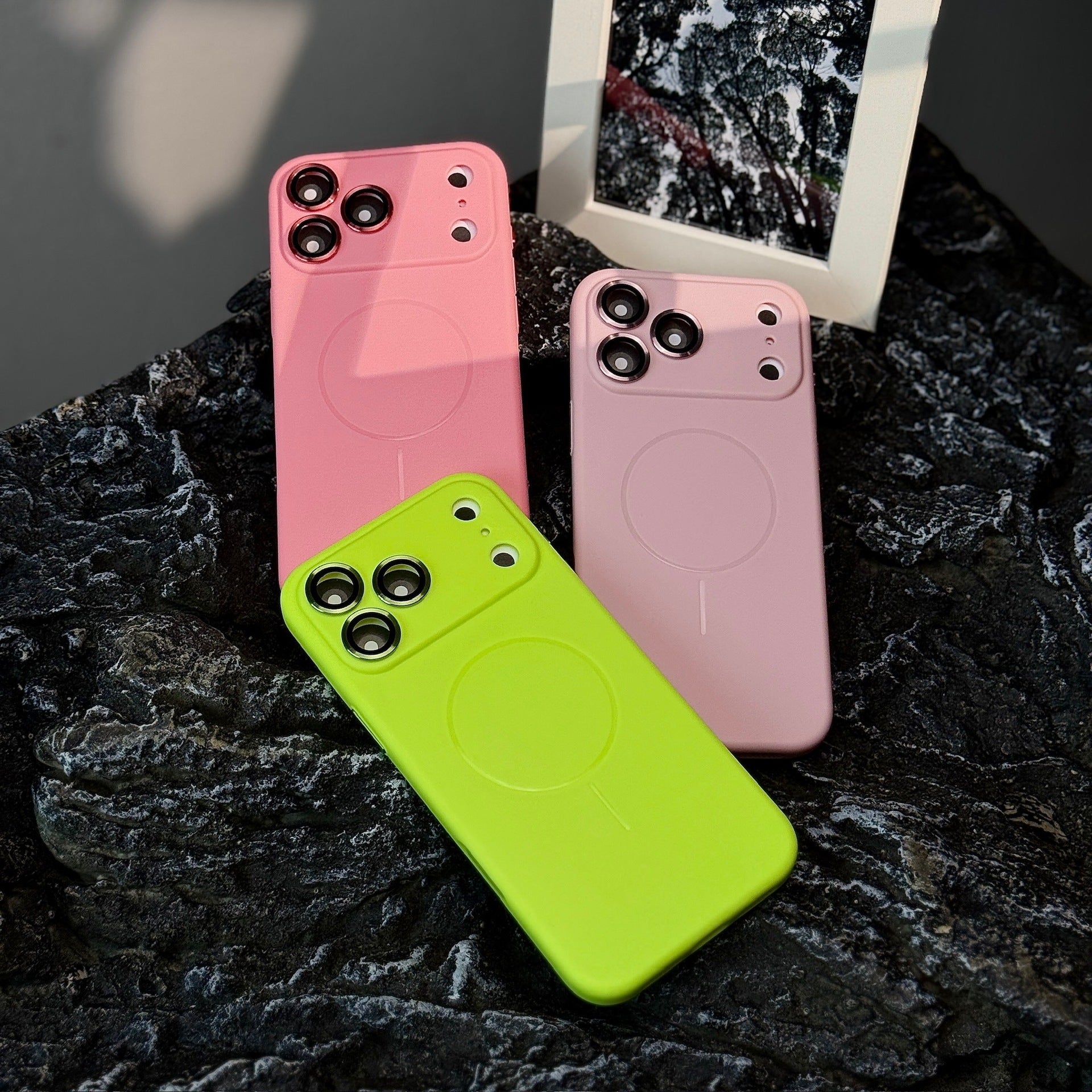 Frosted Skin Magnetic Suction iPhone Case