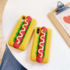 cheese-hot-dog-silicone-iphone-case - Viexta