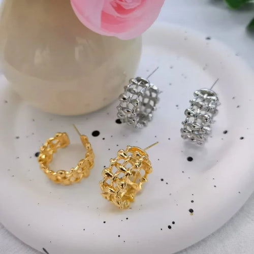 All-match Geometric Earrings - Viexta