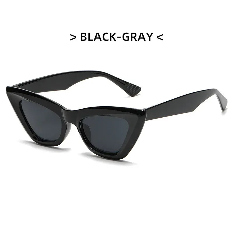 Personalized Triangle Cat Eye Sunglasses - Viexta