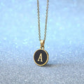 O-shaped Chain Letter Necklace - Viexta