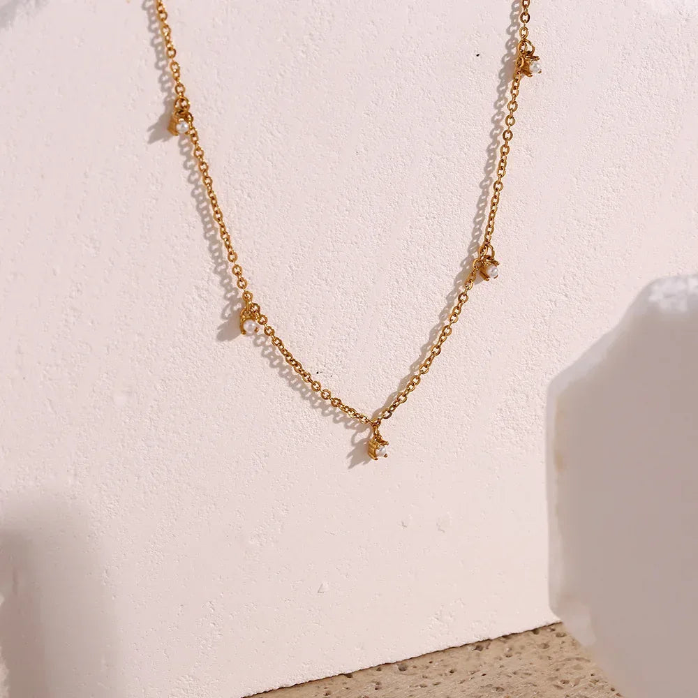 Zircon Clavicle Chain - Viexta