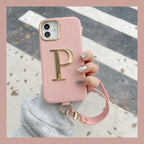 PU Metal Letter iPhone Case - Viexta