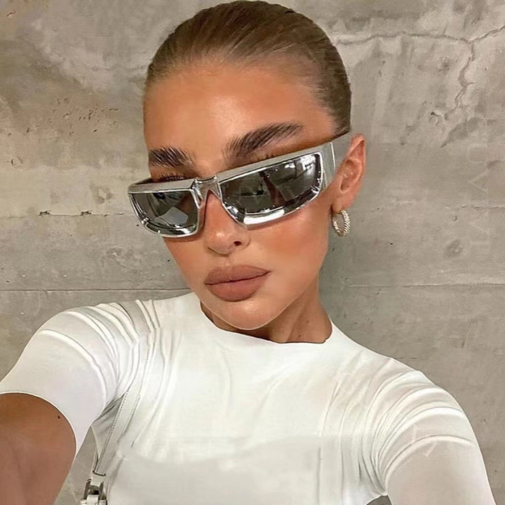 Super Texture Futuristic Sunglasses