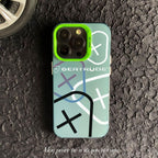 Color Silver Pattern Silicone iPhone Case - Viexta