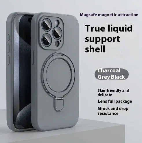 Liquid Silicone Magnetic iPhone Case - Viexta