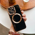 Solid Color Magnetic Lens Protector iPhone case - Viexta
