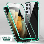 s23ultra-double-sided-glass-magnetic-king-phone-case - Viexta