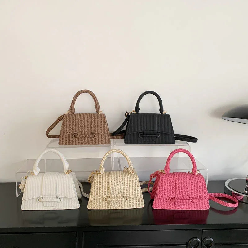 French Fashion Casual Simple Western Style Simple Fashion Shoulder Messenger Bag - Viexta