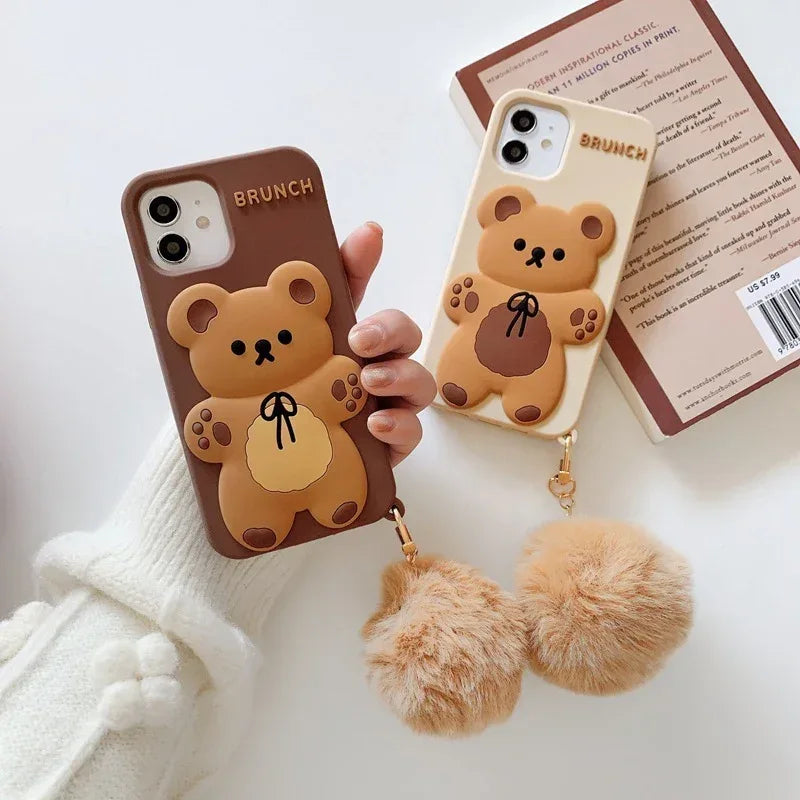 Three-dimensional Cartoon Cute iPhone case - Viexta