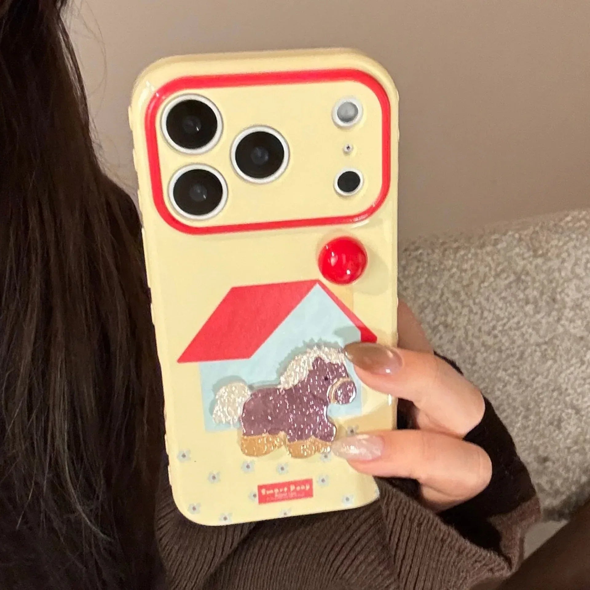 Little Horse 3D Cartoon iPhone Case - Viexta