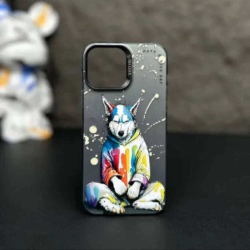 2d Cartoon iPhone Case - Viexta