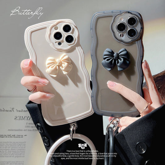 Wave Bow Silicone iPhone Case