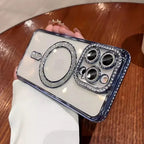 magnetic-transparent-iphone-silicone-protective-cover - Viexta