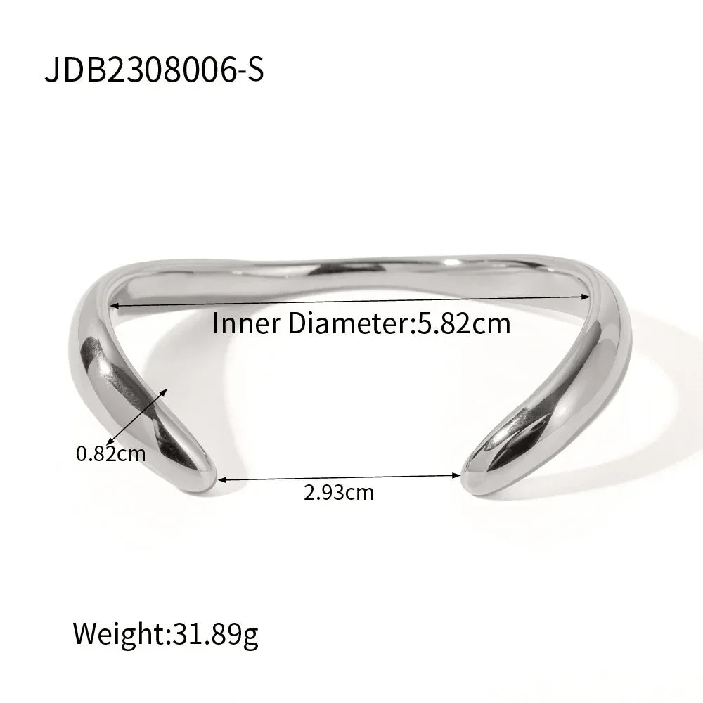 Curvy Irregular Bracelet - Viexta