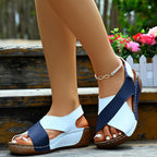 Dual Tone Soft Summer Sandals